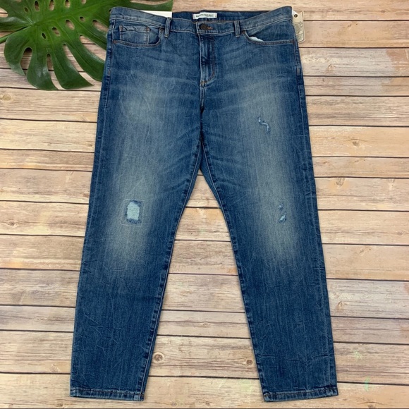 Banana Republic Denim - Banana Republic distressed skinny ankle jeans
